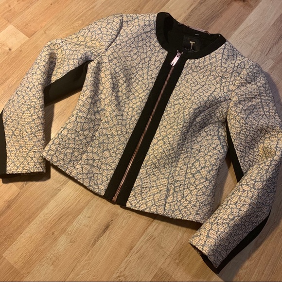 Ted baker zip jacket sz 0